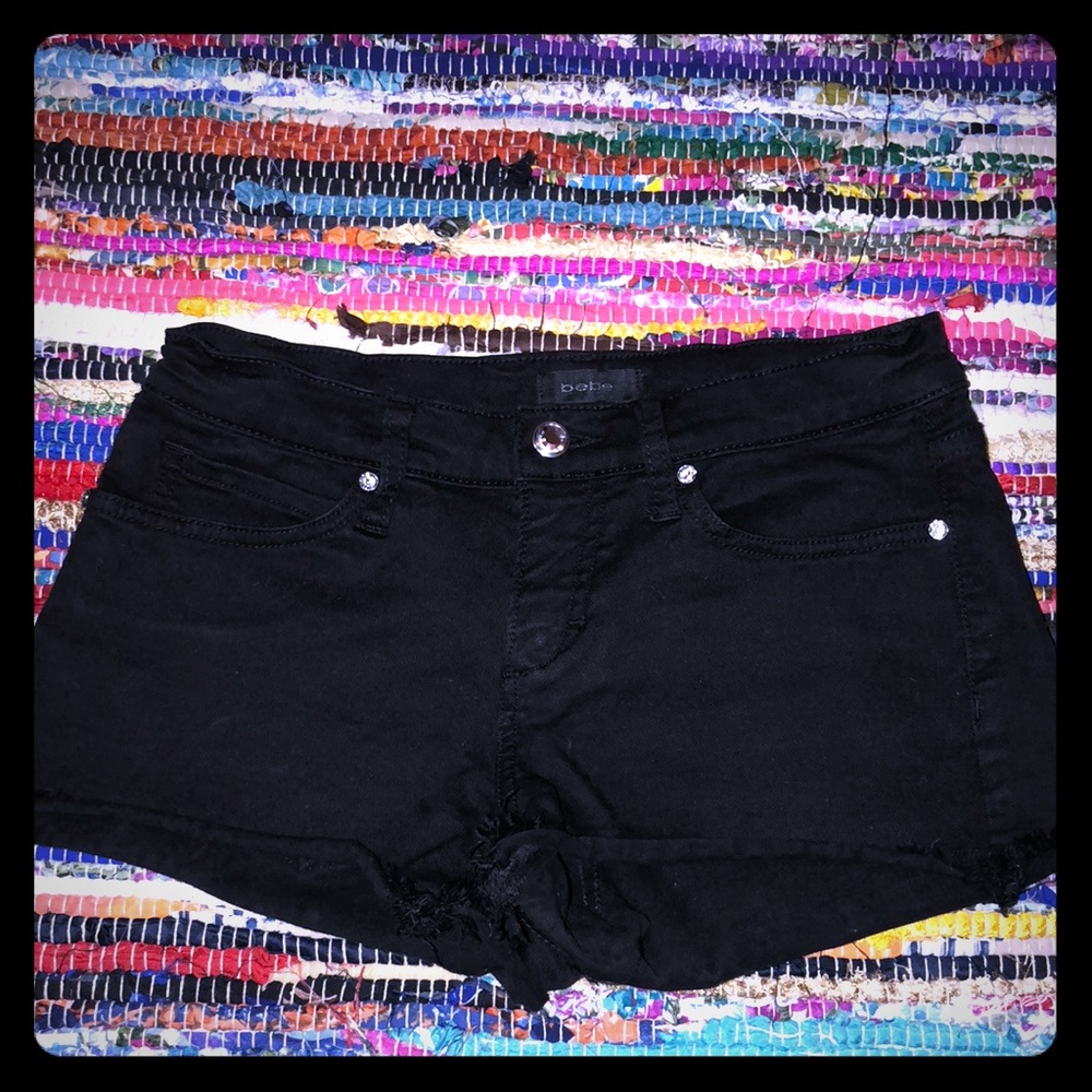 Bebe black shorts